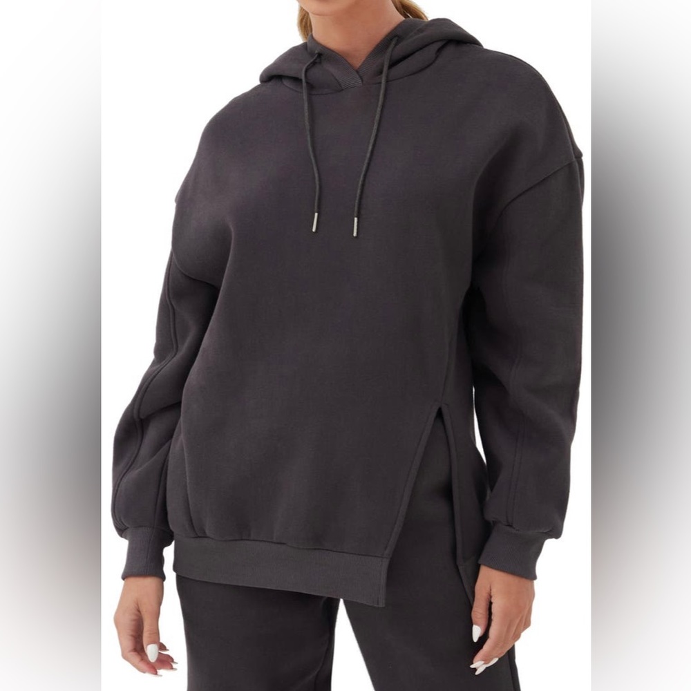 4th and Reckless Kiana Oversize Shirt, charcoal